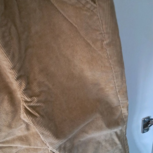 Boys' corduroy pants new, size 104 cm, beige