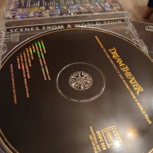 Dream Theater Scenes From A World Tour CD like new, metal