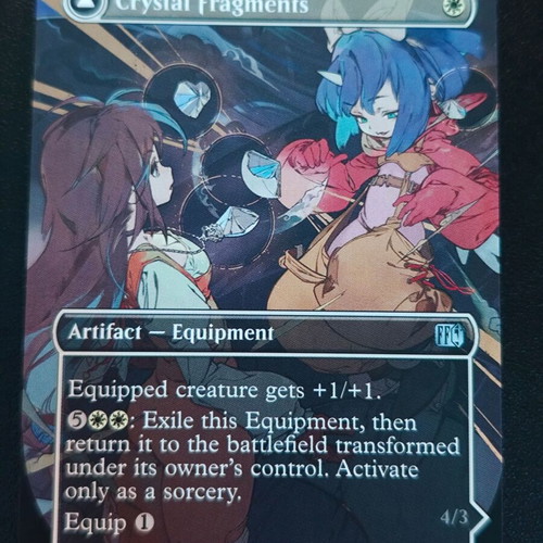 mtg final fantasy crystal fragments - 357 Crystal Fragments U 0357 Foil