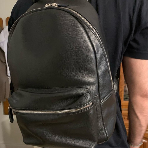 Picard leather backpack like new, black