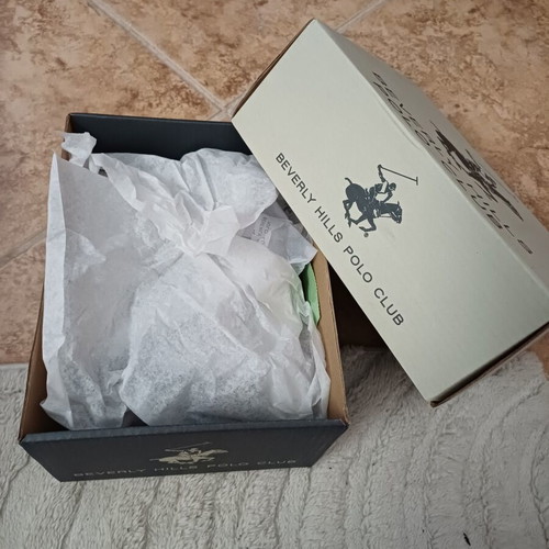 Beverly Hills Polo Club sneakers for boys new, size 22, khaki-brown