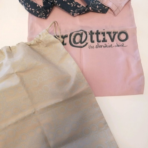 Rocco Barocco dust bag and Attrattivo book bag like new set