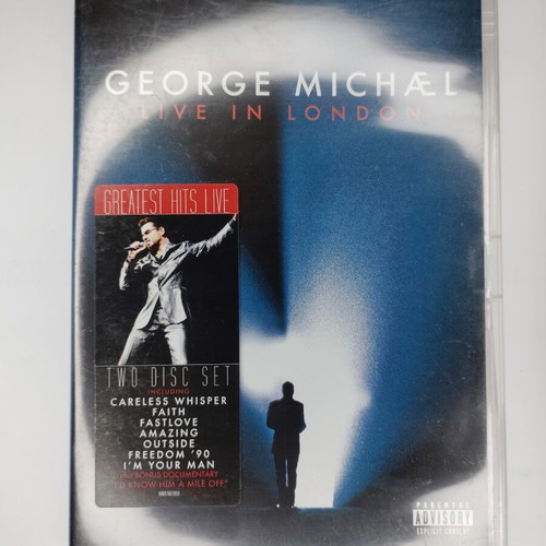 George Michael Live In London 2xDisc DVD, 2009, pop