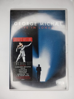 George Michael Live In London 2xDisc DVD, 2009, pop