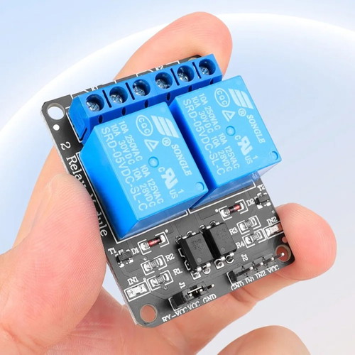 Relay Module 2 Channel DC 5V with Optocoupler for Arduino Raspberry