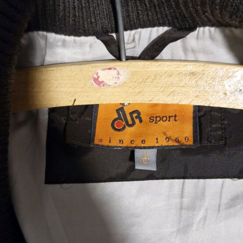 Dur brown pilot jacket size large like new