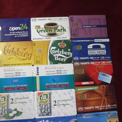Telecards dummy 46 different new without code