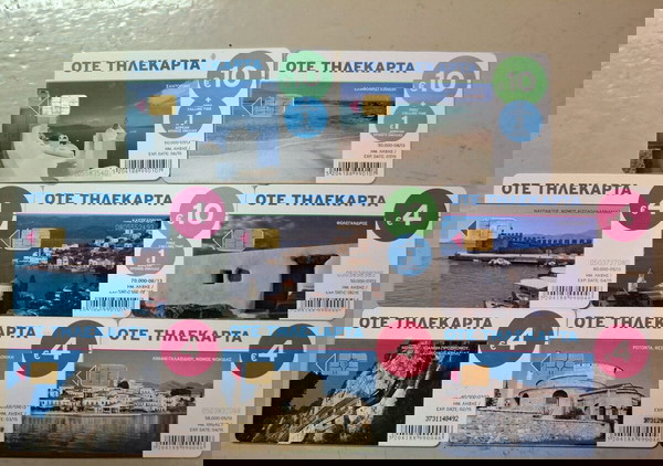 8 τηλεκάρτες 2013