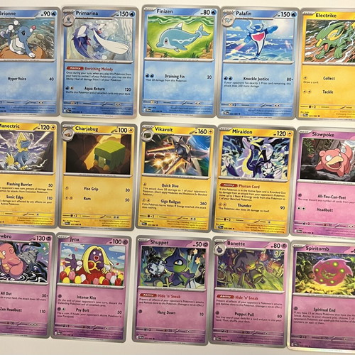 Pokémon TCG Pitch Black bulk 106 cards