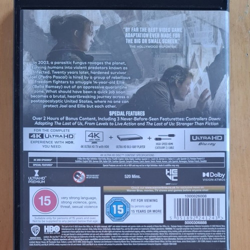 The Last of Us Season 1 4K Ultra HD Blu-Ray