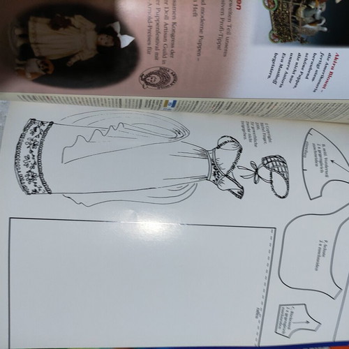 Dollami magazine with artistic dolls, German