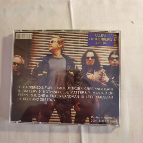 Metallica Face The Music Live CD like new