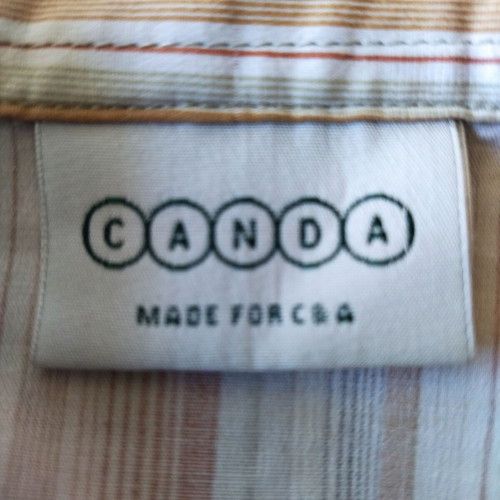 Canda women's shirt like new, colorful, size 4XL