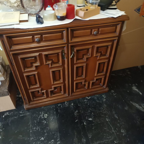 Furniture used, width 98 cm, height 87 cm