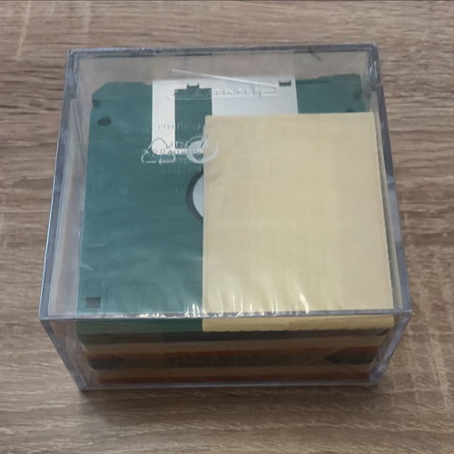 Bull DF-HD 3.5" Color Floppy Disks Factory Sealed 1.44MB
