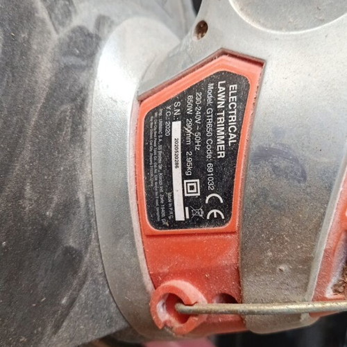 Electric grass trimmer like new, lightly used