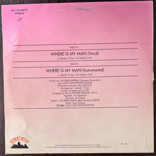 Eartha Kitt Where Is My Man maxi single used, jazz
