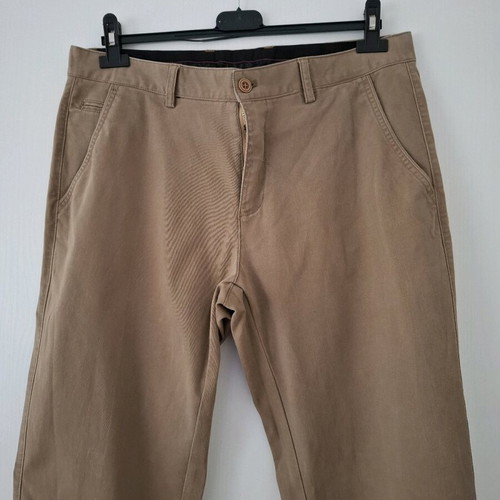 Lexton men's pants used, tapered style, size L, beige