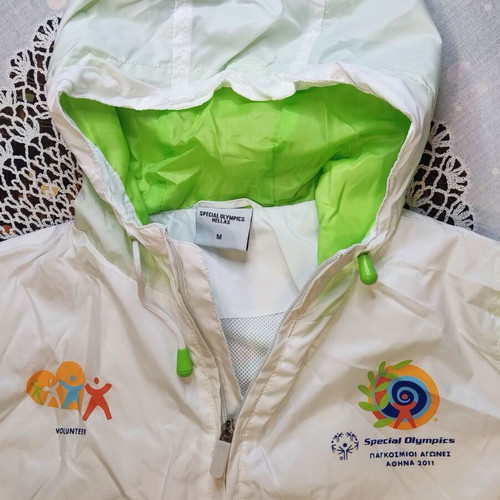 Special Olympics Athens 2011 Jacket like new, size medium