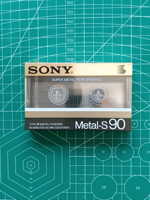 Sony Metal-S90 Type IV κασέτα σφραγισμένη