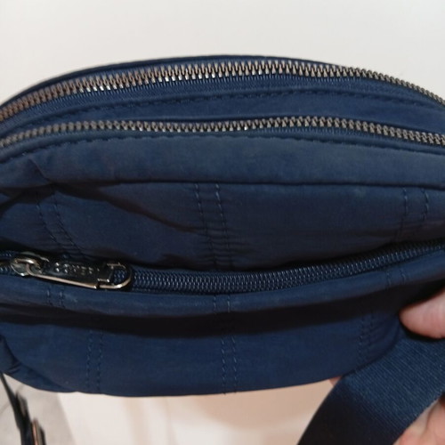 Dark blue shoulder bag, everyday use