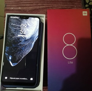 XIAOMI MI  8 LITE 4/64  ΣΕ ΑΡΙΣΤΗ ΚΑΤΑΣΤΑΣΗ  ΜΟΝΟ ΚΟΥΤΙ ΚΑΙ ΘΗΚΗ