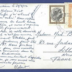 Athens Pericles Speech Postcard used