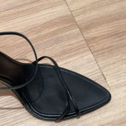 Victoria Beckham x H&M sandals size 41, brand new, black