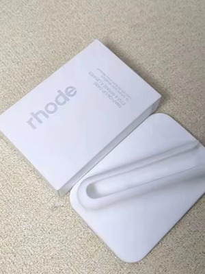 Rhode lip case white brand new with box