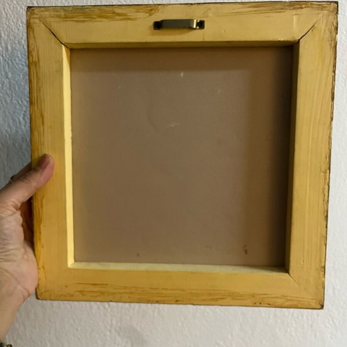Frames like new with flowers in soft colors