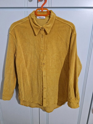 Corduroy shirt new, yellow Badila
