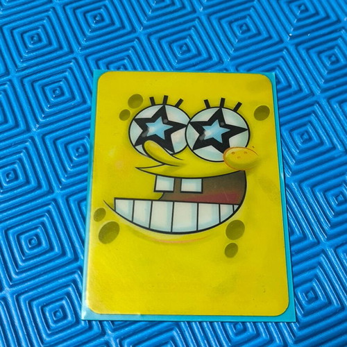 SpongeBob SquarePants collectible card set of 5 like new with sleeves