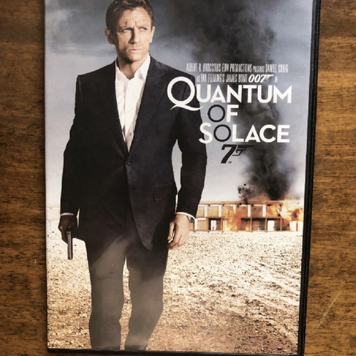 Quantum of Solace DVD used with subtitles
