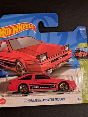 Hotwheels Toyota Ae86 Sprinter Trueno pack of 3 new