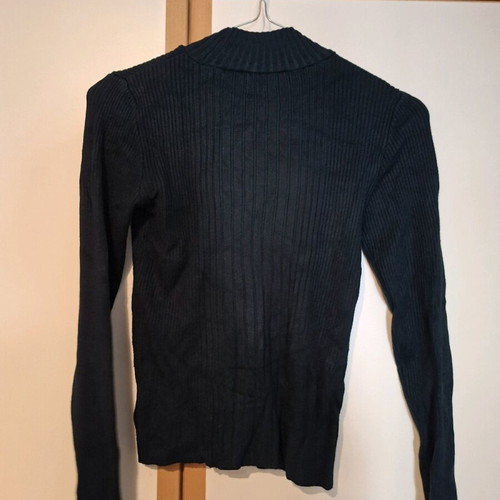 Pull and Bear medium long-sleeve shirt dark green new