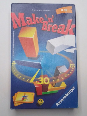 Επιτραπέζιο παιχνίδι Make N Break Ravensburger 2008 πλήρες