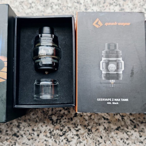 Geekvape Z Max Tank and Z Zeus Top Airflow Sub-Ohm Tanks like new