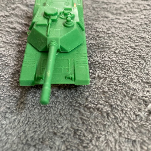 Tank Leopard 1 miniature used, plastic from the 80s