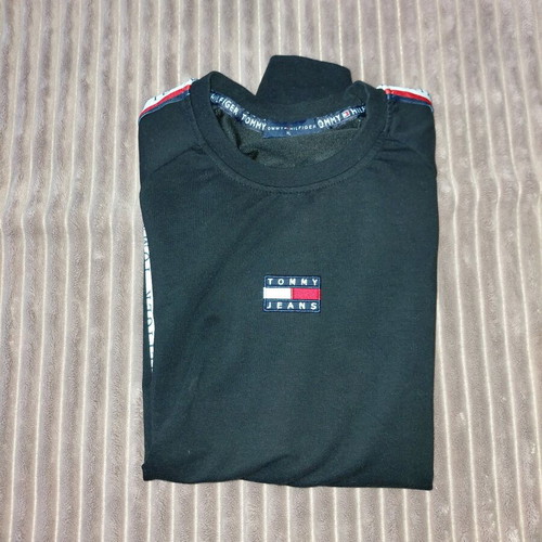 Tommy Jeans women's sweatshirt black, cotton, like new