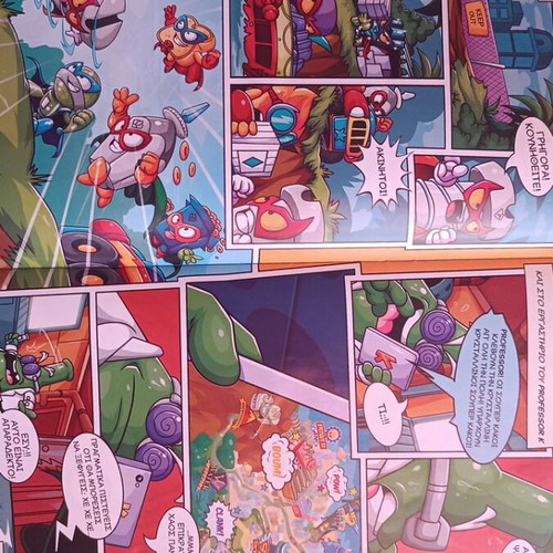 Super Zings Rivals of Kaboom Series 2 Comic Book like new
