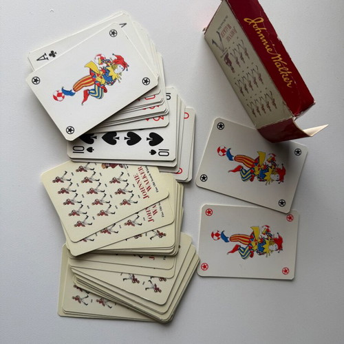 Johnnie Walker collectible playing cards like new