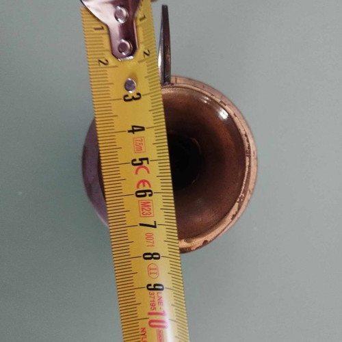 Vintage brass decorative jug used, 50 years old