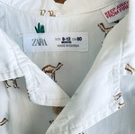 Zara shirt and pants like new, summer, 9-12 months