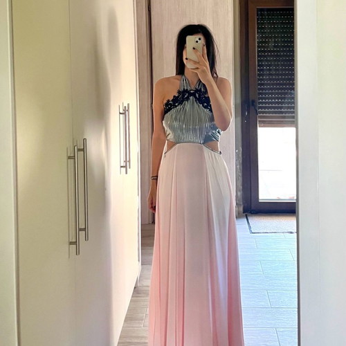 BSB maxi dress used, size M, multicolor