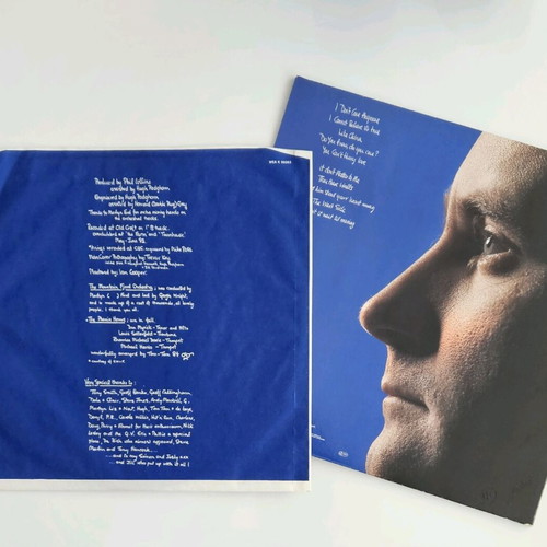 Phil Collins Hello, I Must Be Going! vinyl record like new, German edition