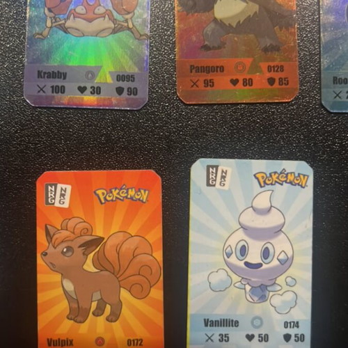 Pokémon metal caps set of 22 used, NRG