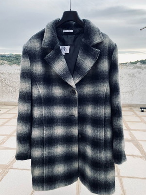 Outerwear used black and gray, size 56
