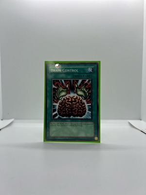 Brain Control Yu-Gi-Oh 1st Edition card like new