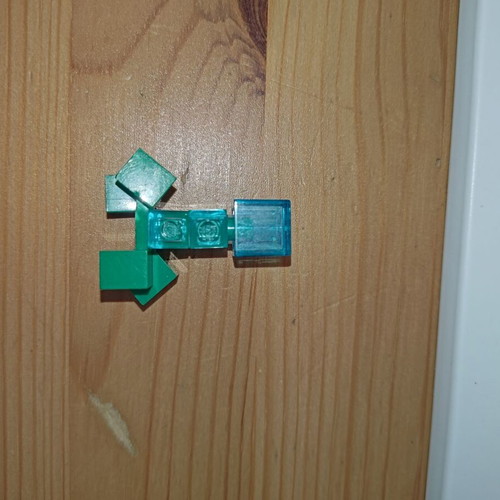 Lego Minifigure Creeper Minecraft like new