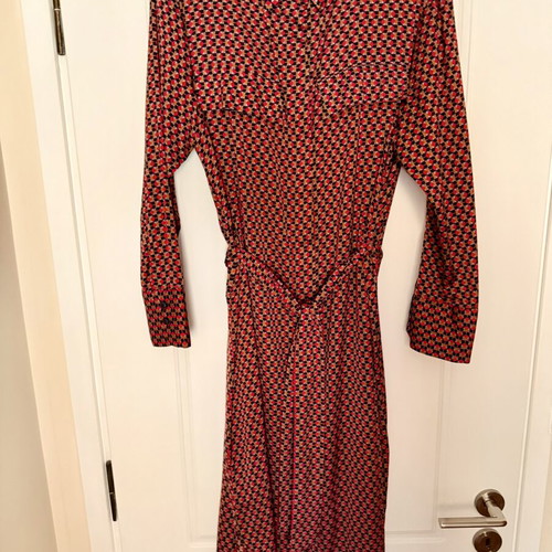 Mango midi dress new with belt, colorful, size M